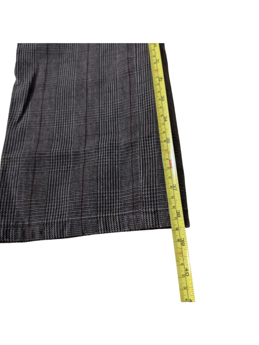 Burberry Blue Label Japan Plaid Straight Leg Womens Pants Women Size L - Picture 13 of 14